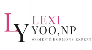 Lexi Yoo NP logo for women's health care services