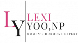 Lexi Yoo NP logo for women's health care services